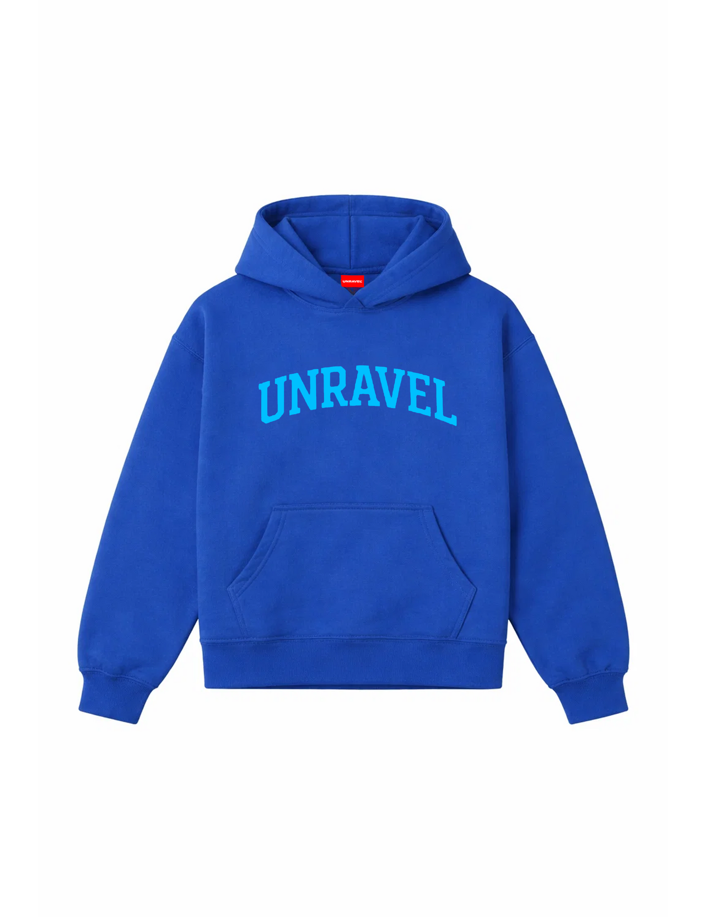UNRAVEL COLLEGIATE HOODIE (ROYAL BLUE)