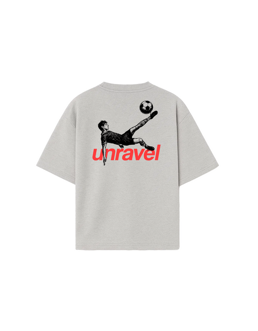 Graphic Soccer Tee Gray