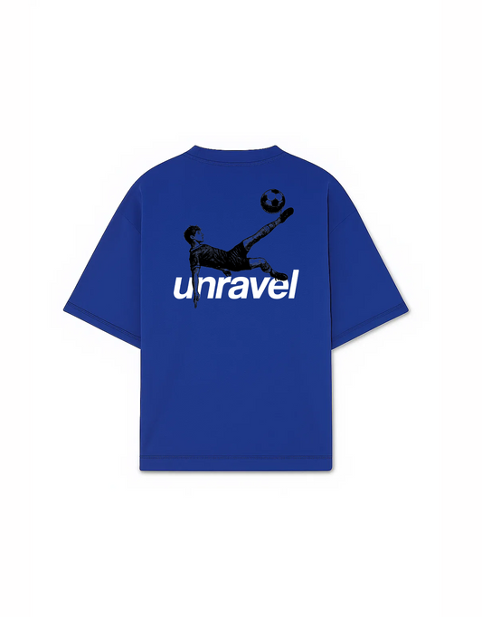 Graphic Soccer Tee Blue