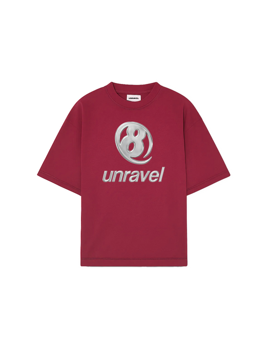 8 Metallic Tee Cardinal
