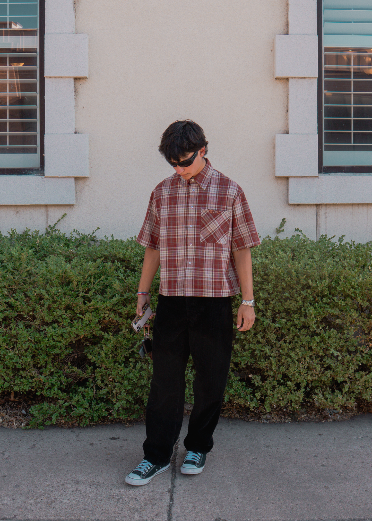 Cropped Button Up