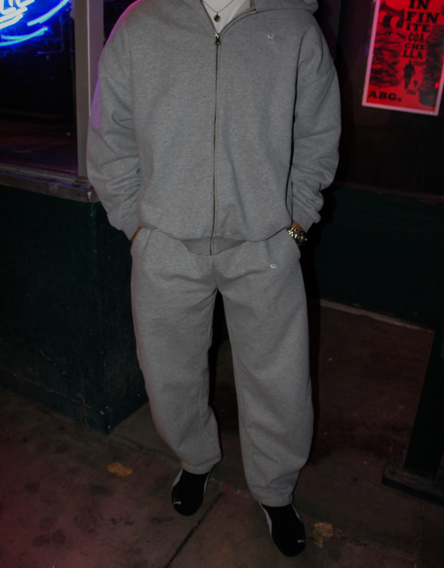 Sweat Jacket (Heather Gray)