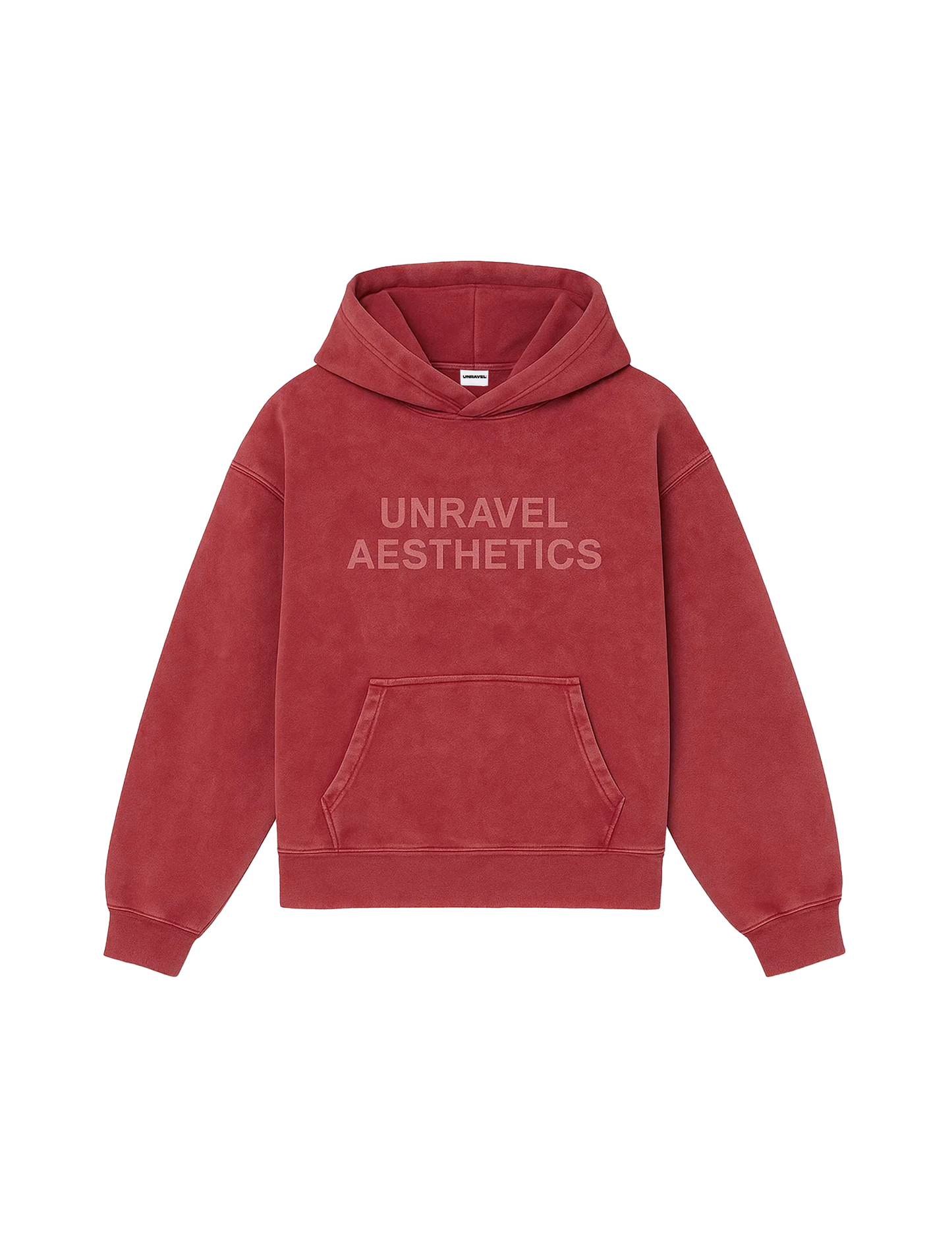 UNRAVEL AESTHETICS DISTRESSED HOODIE