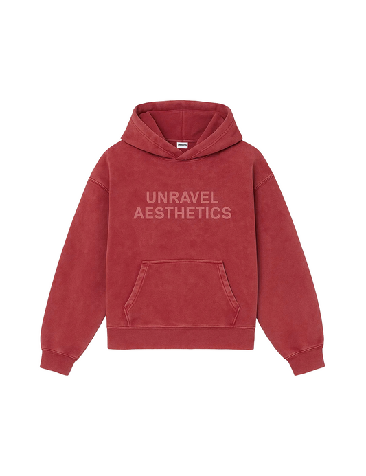 UNRAVEL AESTHETICS DISTRESSED HOODIE