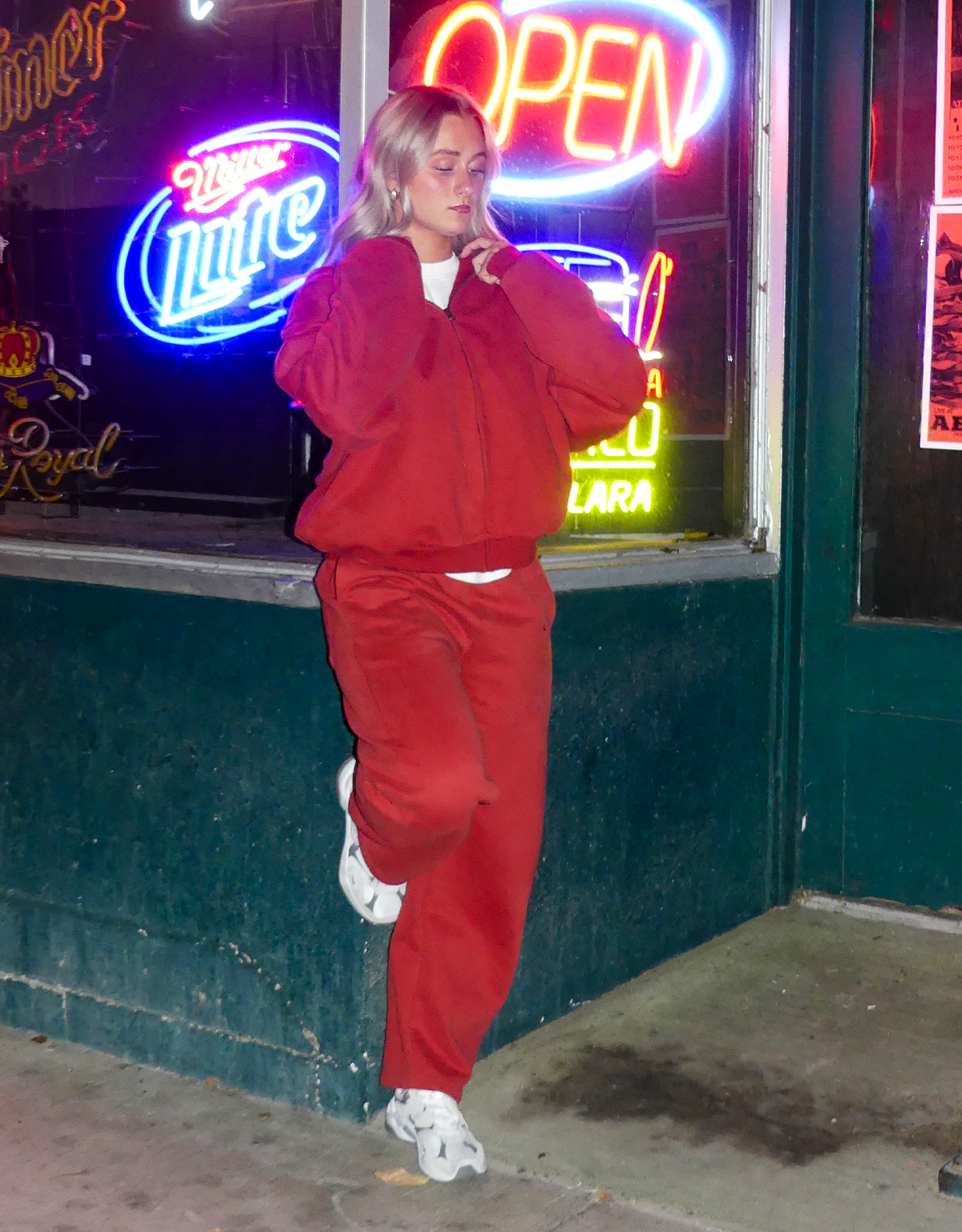 Sweatpants (Dusty Red)